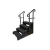 Swim Spa Steps 36" 4 Tier (Black)